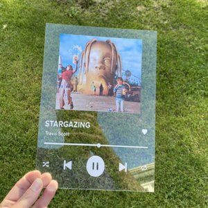 Personalized Spotify Glass Album